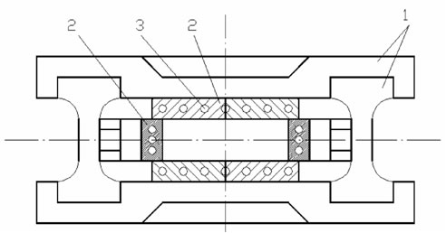 Составной толстостенный кристаллизатор для отливки слябов